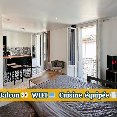 Appartement Entier Cosy Avec Balcon - Centre Montpellier Extérieur photo